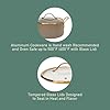 Bloomhouse - Two Time Oprah's Favorite Things Winner - 15 Piece Pots and Pans Heavy Duty Aluminum Premium PFA Free Ceramic Nonstick Dutch Oven Pot with Lid - Cappuccino Cream with Gold Handle #5
