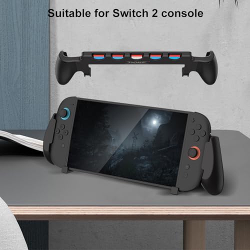Cymwer Uchwyt do Switch 2, wygodny i ergonomiczny stojak z 5 gniazdami do gier, antypoślizgowy uchwyt kontrolera do konsoli do gier Switch 2, akcesoria do konsoli do gier