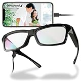 スパイダーズエックス(SPYDERSX) スパイカメラ 4K メガネ型 小型ビデオレコーダー [E-209] 暗視補正・Android専用 OTGカメラ＆リーダー搭載【第二世代V2｜1TB対応】