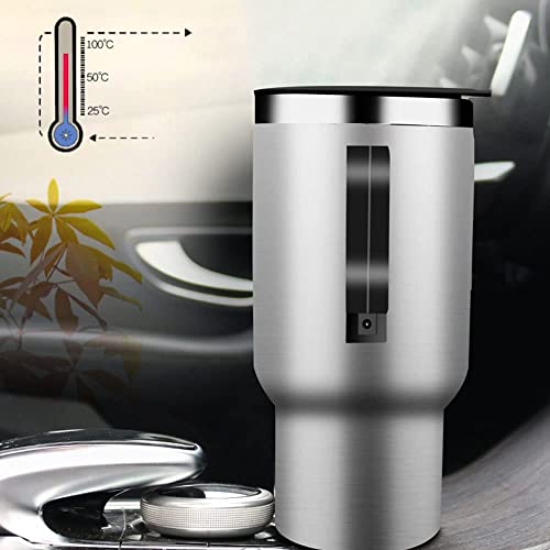 Tetera Eléctrica de Acero Inoxidable para Auto 450ml miniatura 3