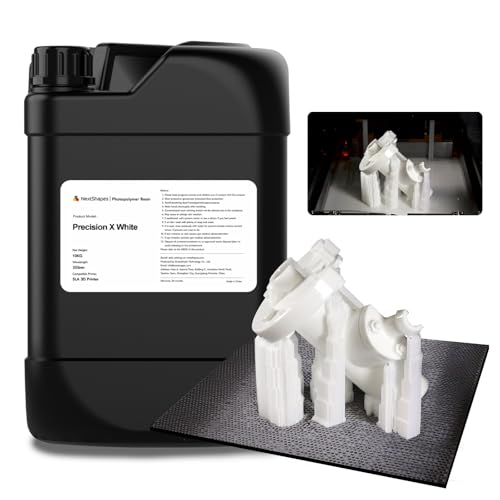 NextShapes Precision X White 355nm SLA Resin 10kg