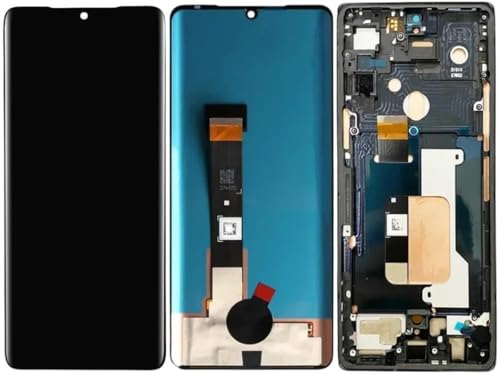 SHOWGOOD   Pantalla táctil LCD con marco para LG Velvet 5G LM G900N (negro, sin marco)