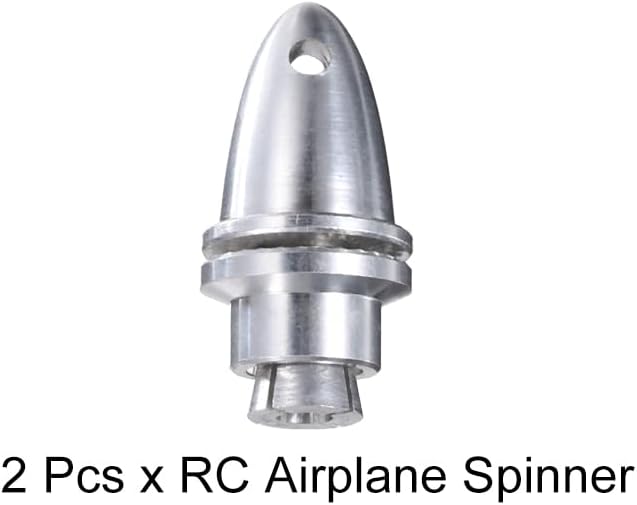 MECCANIXITY RC Plane Airplane Spinners Propeller Adapter, 3.17mm Extrusion Propeller Adapter Saver for Shaft Brushless Motor Speed Controllers, Pack of 2 image 3