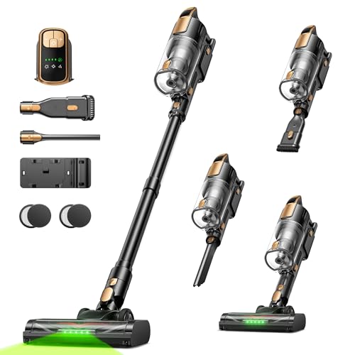 550W Cordless Vacuum with Green LED