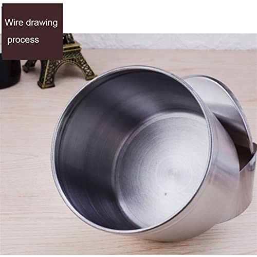 Caneca de Basura Pequeña de Acero Inoxidable para Escritorio miniatura 7