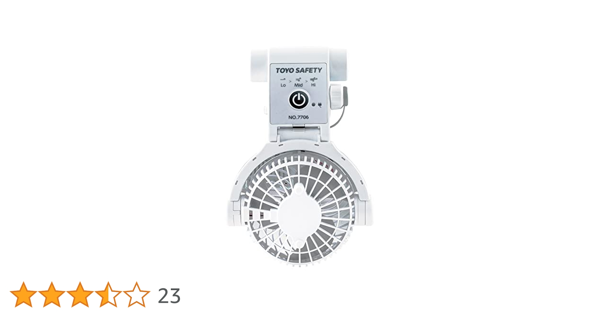 TOYO SAFETY Windy IV 充電式ファン Amazon.co.jp: TOYO ヘルメット取付式送風機 WINDY4 充電式 No