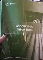 MBE Questions And Answers 1506220622 Book Cover