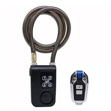 remote control bicycle lock