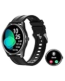 【Umfassender Gesundheitsmonitor】 Der in die Smartwatch integrierte hochpräzise Sensor überwacht Ihre Herzfrequenz in Echtzeit und den Blutsauerstoffs den ganzen Tag. Er überwacht automatisch die Schlaffunktion und stellt Ihnen eine umfassende Schlafqualitätsanalyse bereit, damit Sie gute Schlafgewohnheiten entwickeln können. Die Smartwatch für Frauen mit Menstruationserinnerungsfunktion um sich um die Gesundheit von Frauen zu kümmern.