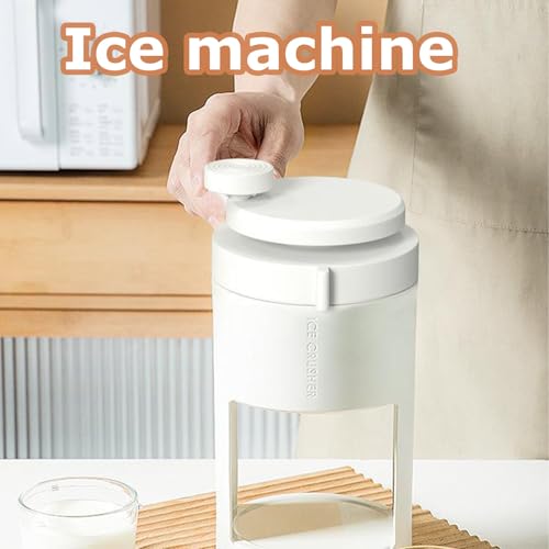 Picadora de hielo manual compacta para evitar atascos y limpiar menos 4