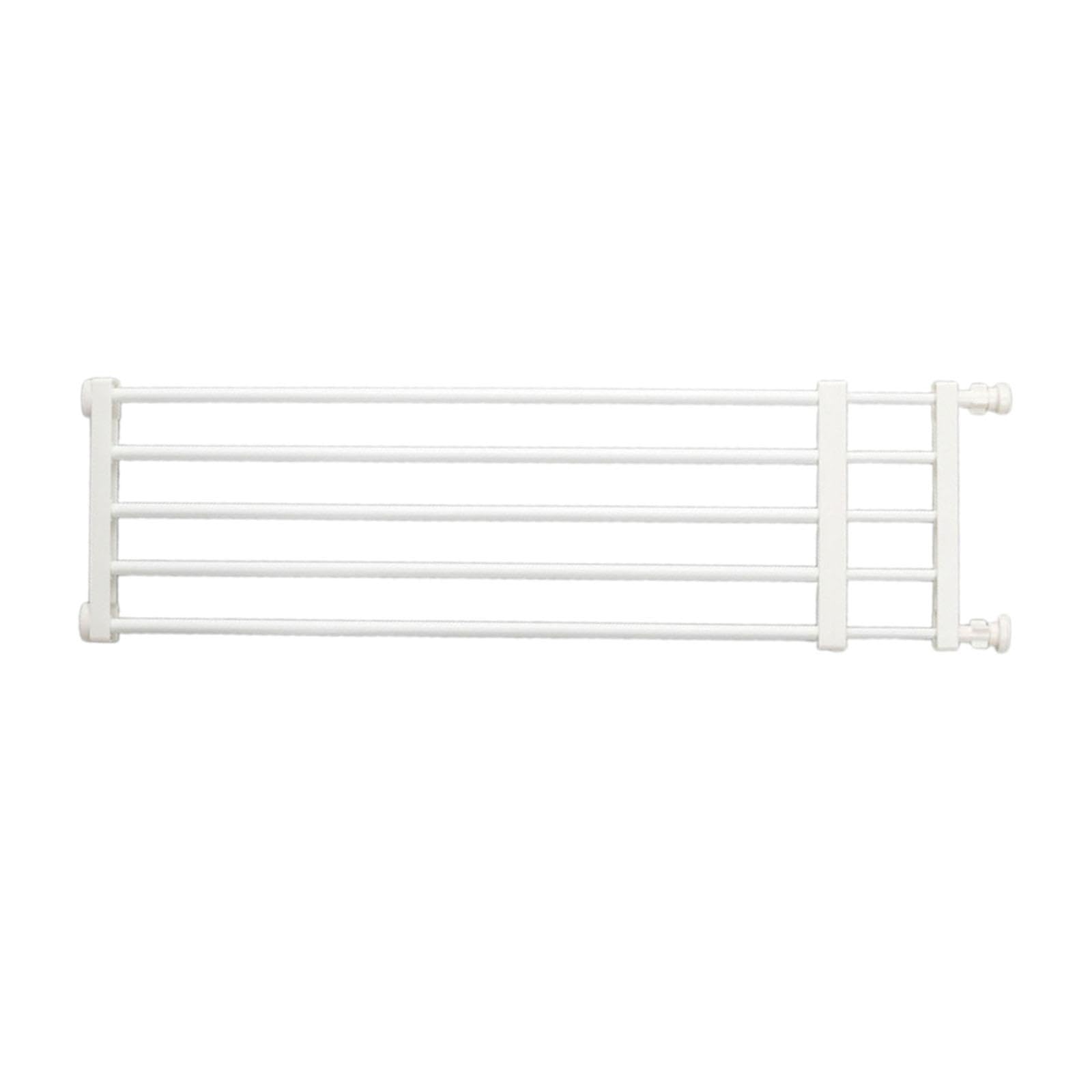 Puerta Expandible para Mascotas con Instalación Rápida Protector de Presión para Perros Valla Baja Retráctil Barrera de para Pasillos Y Esca, White M