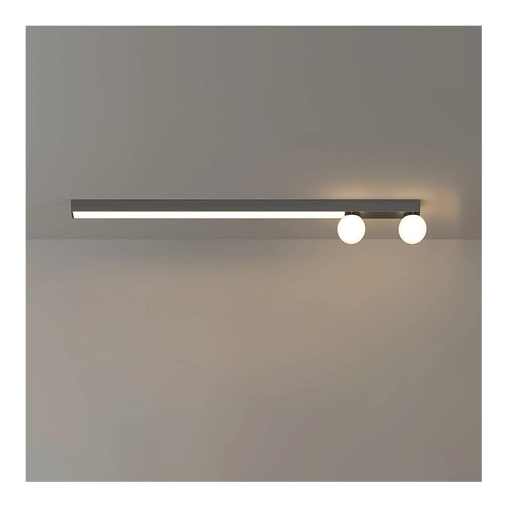 Plafonnier led minimaliste de 80 cm pour un éclairage homogène sans éblouissement