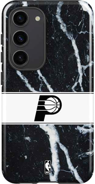 Skinit Pro Phone Case Compatible with Galaxy S23 - Officially Licensed NBA Indiana Pacers Hardwood Classics Design