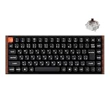 【国内正規品】Keychron K2 Max スペシャルエディション 75%レイアウト QMKカスタムメカニカルキーボード ワイヤレス2.4GHz/Bluetooth/有線対応 ウッド＋アルミフレーム White LEDライト Keychron Super 茶軸 Mac/Windows/Linux対応 JISレイアウト