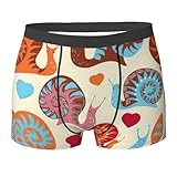 Herrenunterwäsche Süße Schnecke Trunks Boxer Männer Unterhosen Langlebige Herren Unterwäsche Boxer Für Geschäft Im Freien Den Alltag L