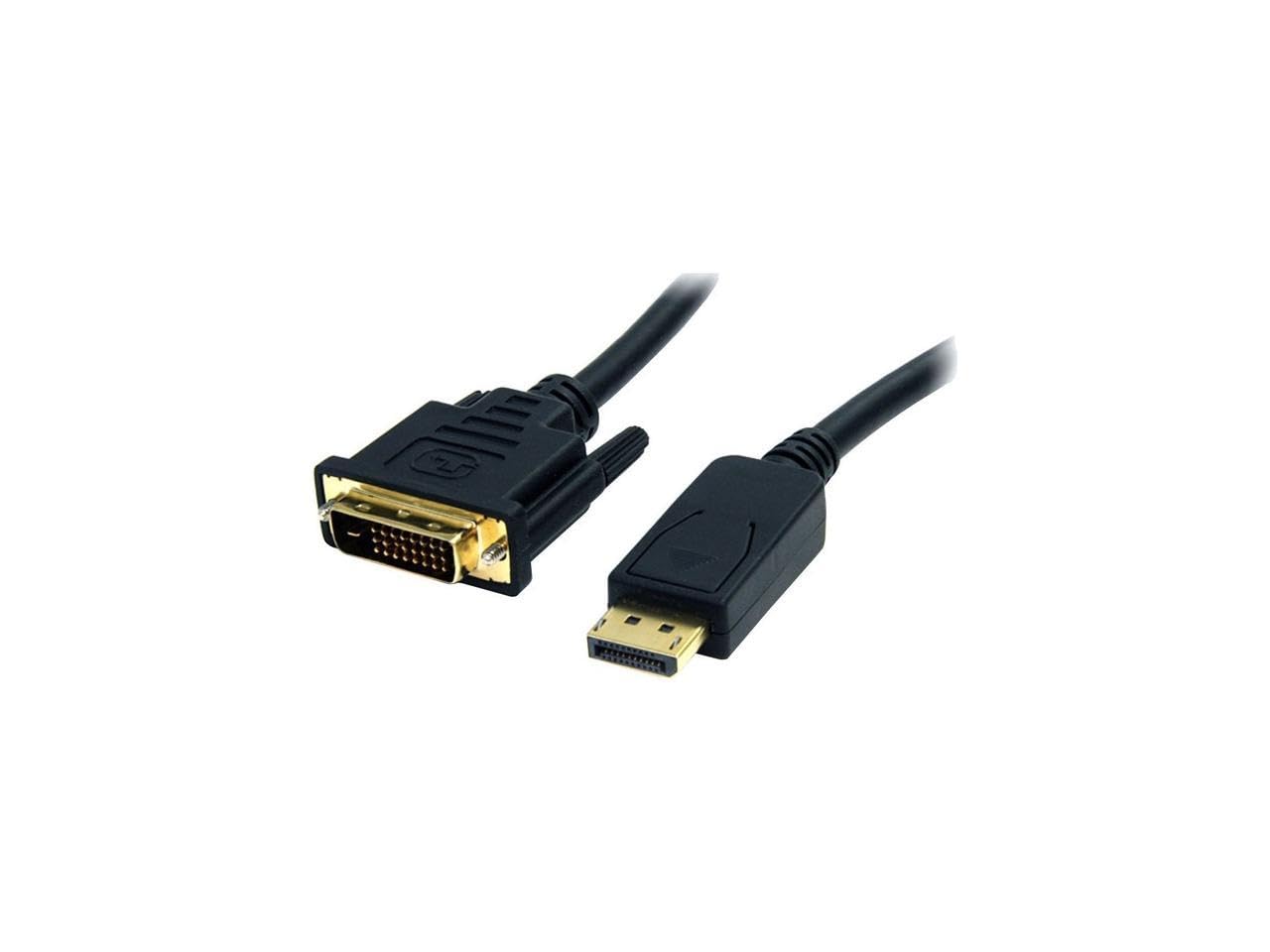 4XEM 4XDPMDVIMCBL cavo e adattatore video 1,8 m DisplayPort DVI Nero
