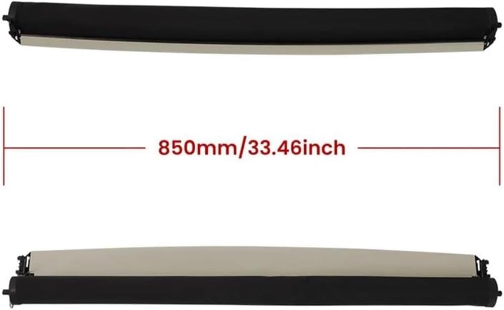 DorkTees Car Sun Shade Car Panorama Sunroof Sunshade Curtain Cover Assembly 5C5877307A for Vw for Golf 8 for Polo 2019 2020 2021