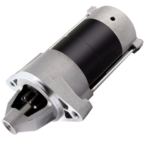 Image of SCITOO Starter Motor fit for Kubota Mowers-Front F2260-R F2560-E F2560-R F3060-R Mowers-Turf ZD18 ZD21 18417 19791 9722809-709 9722809-748 SND0338 Replacement Starter 1841418417