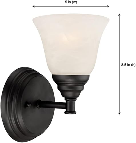 Miniatura 2 de Designers Fountain 85101-ORB Kendall - Aplique de pared, bronce aceitado