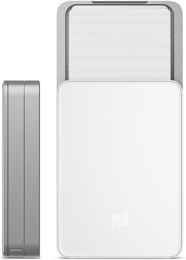 ZENLET 3 Pro - Slim Minimalist Wallet For Men With Coin Pouch, Front Pocket Wallets for Men, RFID Wallet For Men, Tap and Go Card Holder Wallet (Matte, Silver)