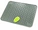 XXL Dish Mat 23" x 18" (LARGEST MAT) Durable Silicone Dish Drying Pad With Stay Clean Scrubby | Anti-Bacterial, Dish Washer Safe | Heat Resistant Trivet | (Grey)