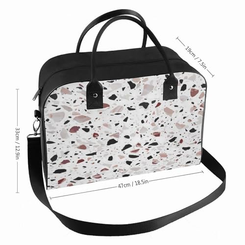 Maletín rojo Terrazzo para laptop ligero y ajustable miniatura 2