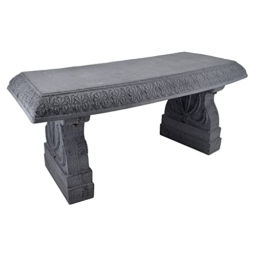 Stylish Fiberclay Outdoor Garden Bench