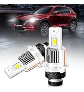 Amazon | 【純正形状ポン付け可】D4S led ヘッドライト D4R ledバルブ
