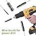 HARFINGTON 2pcs Wire Bore Brush 6 x 1/8