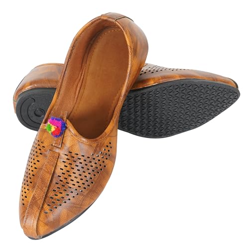 Image of DFR Mens Juttis Ethnic Mojaris | Casual Loafers Juti Shoe for Men