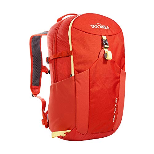 Tatonka Wanderrucksack Hike Pack 20l mit Rückenbelüftung und Regenschutz - Leichter, bequemer Rucksack zum Wandern - 22 Liter Volumen (red orange)