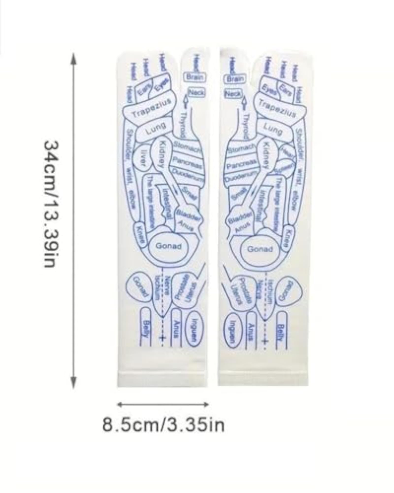 Acupressure Reflexology Ankle Socks, Trigger Point Massage