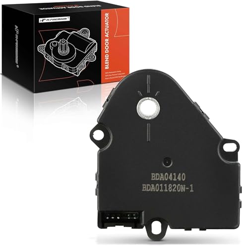 A-Premium HVAC Blend Door Actuator - Compatible with Chevrolet Traverse 2009-2012 & GMC Acadia 2007-2012 & Buick Enclave 2008-2012 & Saturn Outlook 2007-2010, Main - Replaces 20826182