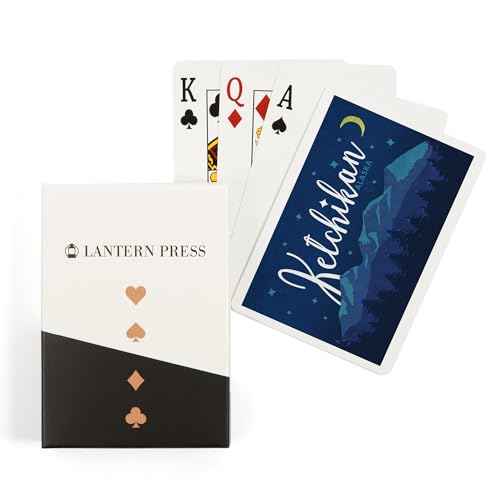 Baraja Lantern Press Ketchikan, Alaska, Poker 52 cartas