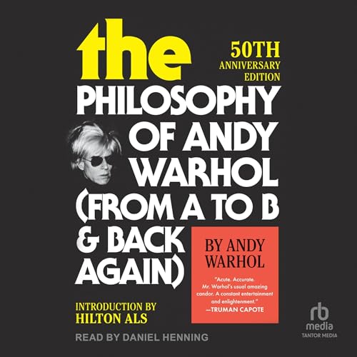 『The Philosophy of Andy Warhol』のカバーアート