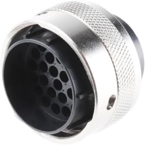 Conector circular de 28 pines UTG62028PN para cableado resistente de alta densidad