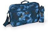 Cartera Extraescolar C/Estuche Noise Gabol Un compartimento, cierre con cremallera.Asa corta para coger en la mano y asa regulable en altura.Estuche plano con cierre de cremallera. Medidas Extraescolar: 38x26x6 cm Medida Estuche: 22x6