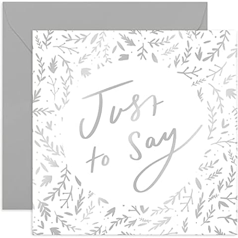 Old English Co. Friendship Card - Silver Foil Cover