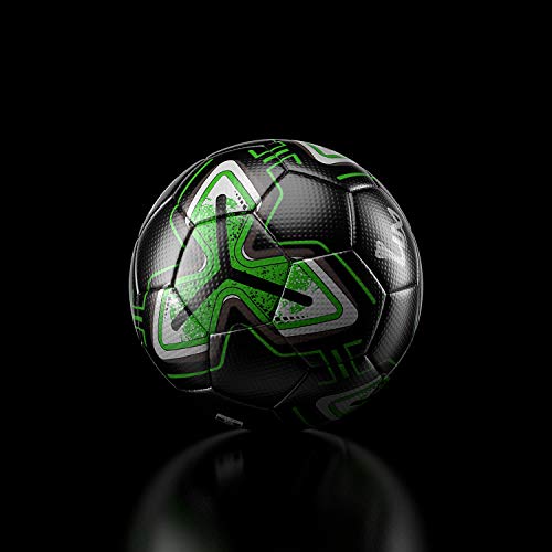 Lux Soccer Match Ball Size 5 With Free Premium Manual Ball Pump - Thermally Bonded Match Ball For Professional Training Use Men Youth Boys & Girls Soccer Players #TOP5