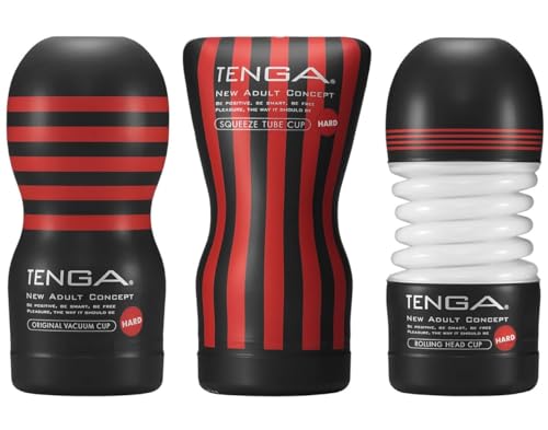 TENGA テンガ オリジナルカップ トライアルセット ハード 3種 - 画像1
