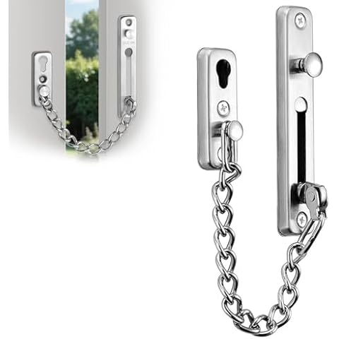 Stainless Steel Door Chain Security Lock Cover