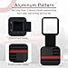 SINGARO 2 Inch Universal Flag Tow Hitch Covers, Trailer Hitch Cover Tube Plug Insert, Car Exterior Accessories, Receiver Tube Hitch Plug（American Flag-Red）
