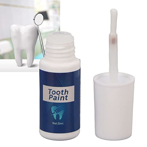 Insipidness Dents Éclaircissant Dents Blanchiment Peinture Oral Beauté Dent Peinture Pour Enlever Les Taches Jaunes 5 Ml, Peinture Dents Supports Arrières Cover