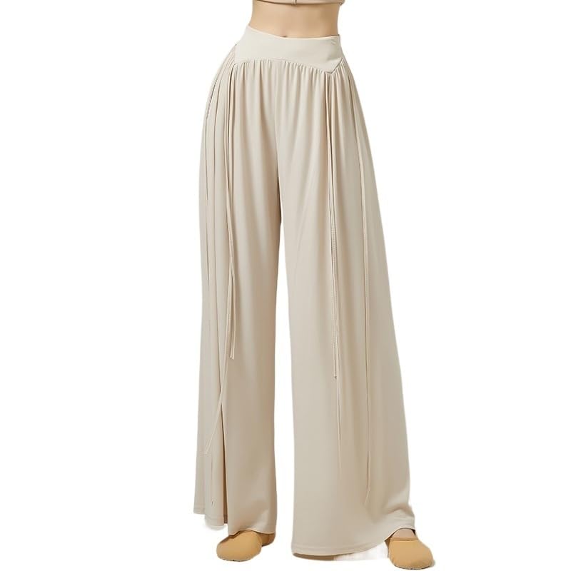 Pantalones de baile para mujer holgados que evitan la compresión al entrenar