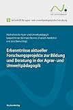 zeitschrift für pädagogik 52  Zeitschrift für agrar- und umweltpädagogische Forschung 5: Erkenntnisse aktueller Forschungsprojekte zur Bildung und Beratung in der Agrar- und Umweltpädagogik