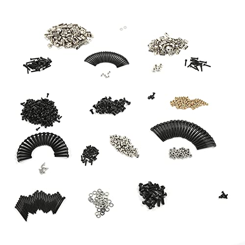 Conjunto de Fixadores de Parafuso de 866 Unidades, M2, M3, M4, M5, Acessórios de Parafuso de Impress
