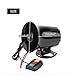 Akozon Siren Horn Speaker, 12V 30W Car Motorcycle Alarm Warning Siren Horn 3 Sound Speaker