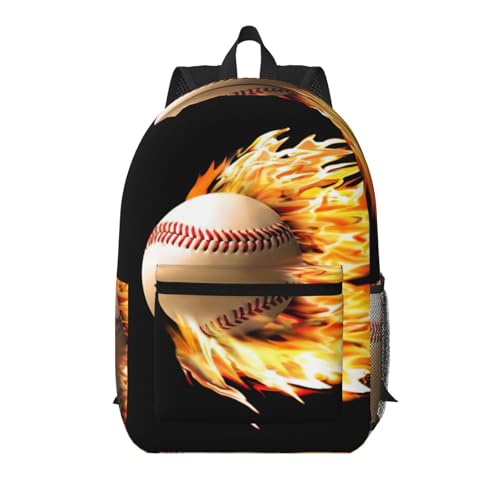 Mochila escolar de béisbol ligera EdWal con bolsillo antidesorden