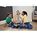 Hot Wheels Toy Car Track Set with Die-Cast Car & Helicopter, 2 Loops, Storage for 36 1:64 Scale Vehicles, Speed Snap Adapters, Mega Loop Garage