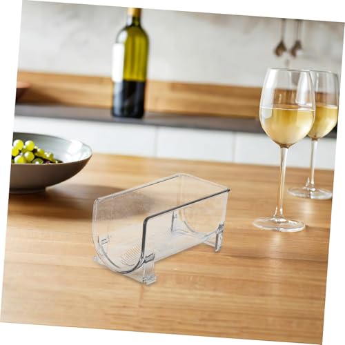 Support bouteille plastique empilable pour optimiser les tiroirs de cuisine encombrés